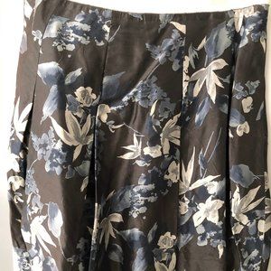 Vera Wang Collection silk skirt